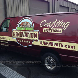 3M vinyl wrap van graphics vehicle signs kenvil morris county nj