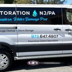 UA graphics, 3M wrap, van graphics, fleet lettering, vinyl wrap, truck signs, commercial vehicle advertising, morris county nj, kenvil new jersey, NJ truck lettering, commercial truck lettering