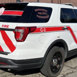 NJ Truck Lettering, UA graphics, UA wraps, Vinyl lettering, 3m reflective graphics, Emergency vehicle graphics, Fire Dept lettering, morris county nj, kenvil nj