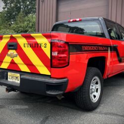 UA graphics, 3M wrap, fire dept graphics, fleet lettering, vinyl wrap, truck signs, commercial vehicle advertising, morris county nj, kenvil new jersey, NJ truck lettering