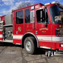 NJ Truck Lettering, UA graphics, UA wraps, Vinyl lettering, 3m reflective graphics, Emergency vehicle graphics, Fire Dept lettering, morris county nj, kenvil nj