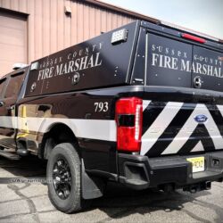 the Ultimate Alphabet, 3M wrap, NJ Truck Lettering, UA graphics, Vinyl lettering, 3m reflective graphics, Emergency vehicle graphics, Police Dept lettering, morris county nj, kenvil nj