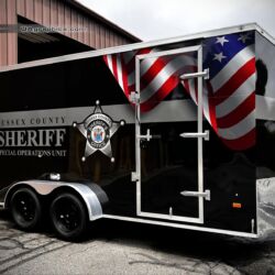 NJ Truck Lettering, UA graphics, UA wraps, Vinyl lettering, 3m reflective graphics, Emergency vehicle graphics, Fire Dept lettering, morris county nj, kenvil nj