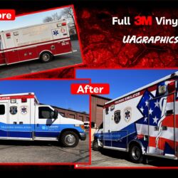 the Ultimate Alphabet, 3M wrap, NJ Truck Lettering, UA graphics, Vinyl lettering, 3m reflective graphics, Emergency vehicle graphics, Police Dept lettering, morris county nj, kenvil nj
