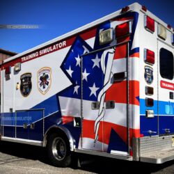 the Ultimate Alphabet, 3M wrap, NJ Truck Lettering, UA graphics, Vinyl lettering, 3m reflective graphics, Emergency vehicle graphics, Police Dept lettering, morris county nj, kenvil nj