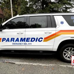the Ultimate Alphabet, 3M wrap, NJ Truck Lettering, UA graphics, Vinyl lettering, 3m reflective graphics, Emergency vehicle graphics, Police Dept lettering, morris county nj, kenvil nj