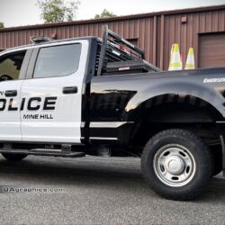 the Ultimate Alphabet, 3M wrap, NJ Truck Lettering, UA graphics, Vinyl lettering, 3m reflective graphics, Emergency vehicle graphics, Police Dept lettering, morris county nj, kenvil nj