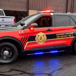 NJ Truck Lettering, UA graphics, Vinyl lettering, 3m reflective graphics, Emergency vehicle graphics, Fire Dept lettering, morris county nj, kenvil nj