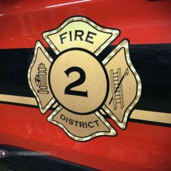 NJ Truck Lettering, UA graphics, Vinyl lettering, 3m reflective graphics, Emergency vehicle graphics, Fire Dept lettering, morris county nj, kenvil nj