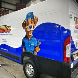 UA graphics, 3M wrap, van graphics, fleet lettering, vinyl wrap, truck signs, commercial vehicle advertising, morris county nj, kenvil new jersey, NJ truck lettering, commercial truck lettering