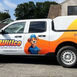 UA graphics, 3M wrap, van graphics, fleet lettering, vinyl wrap, truck signs, commercial vehicle advertising, morris county nj, kenvil new jersey, NJ truck lettering, commercial truck lettering