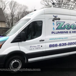 Van graphics, vinyl lettering, truck signs, north jersey, morris county NJ