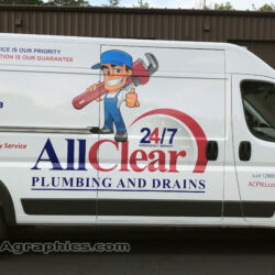 Custom van vinyl lettering and vehicle graphics in Morris County, Kenvil NJ