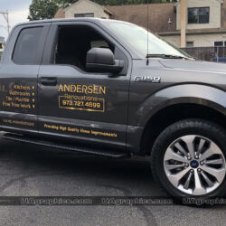 truck lettering, vinyl graphics, vehicle signs, commercial vehicle advertising, north jersey, morris county, kenvil nj