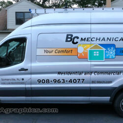 van graphics, vinyl lettering, fleet graphics, 3M vinyl, vehicle advertising, north jersey, kenvil nj, morris county