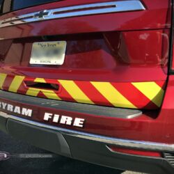 the Ultimate Alphabet, 3M wrap, NJ Truck Lettering, UA graphics, Vinyl lettering, 3m reflective graphics, Emergency vehicle graphics, Fire Dept lettering, morris county nj, kenvil nj