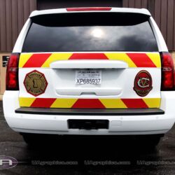 fire dept graphics, vinyl lettering, emergency vehicle graphics, north jersey, morris county, kenvil nj, new jersey lettering