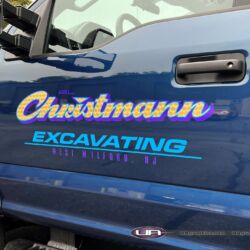 22k gold, UA graphics, Vinyl lettering, 3M graphics, truck graphics, commercial vehicle advertising, truck signs, morris county nj, kenvil nj