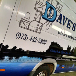 van graphics vinyl wrap vehicle signs kenvil morris county nj