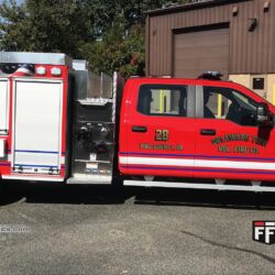 NJ Truck Lettering, UA graphics, Vinyl lettering, 3m reflective graphics, Emergency vehicle graphics, Fire Dept lettering, morris county nj, kenvil nj