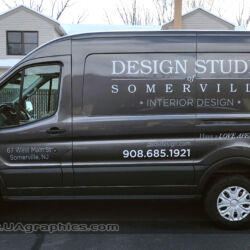 van graphics, van lettering, vinyl lettering, vehicle advertising, commercial vehicle lettering, truck signs, morris county nj, north jersey, kenvil, ua graphics