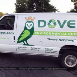 van graphics, fleet lettering, vinyl wrap, truck signs, commercial vehicle advertising, morris county nj, kenvil new jersey, NJ truck lettering