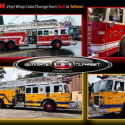 3M wrap, vinyl wrap, NJ Truck Lettering, UA graphics, Vinyl lettering, 3m reflective graphics, Emergency vehicle graphics, Fire Dept lettering, morris county nj, kenvil nj