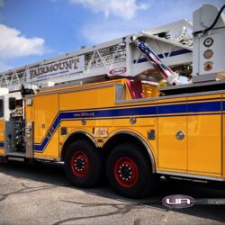 NJ Truck Lettering, UA graphics, Vinyl lettering, 3m reflective graphics, Emergency vehicle graphics, Fire Dept lettering, morris county nj, kenvil nj