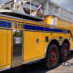 NJ Truck Lettering, UA graphics, Vinyl lettering, 3m reflective graphics, Emergency vehicle graphics, Fire Dept lettering, morris county nj, kenvil nj