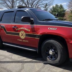 Vinyl lettering, 3m reflective graphics, Emergency vehicle graphics, Fire Dept lettering, 22k gold graphics, morris county nj, kenvil nj
