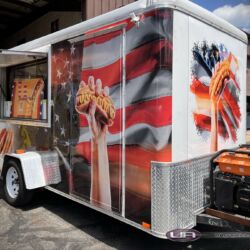 3m wrap, NJ Truck Lettering, UA graphics, Vinyl lettering, 3m, trailer graphics, morris county nj, kenvil nj