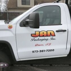 Vinyl lettering, truck graphics, commercial vehicle advertising, truck signs, morris county nj, kenvil nj