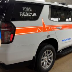 UA graphics, Vinyl lettering, 3m reflective graphics, Emergency vehicle graphics, Fire Dept lettering, morris county nj, kenvil nj