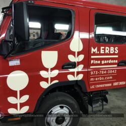 Vinyl lettering, truck graphics, commercial vehicle advertising, truck signs, morris county nj, kenvil nj