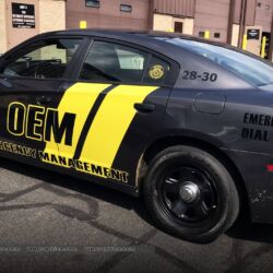 Vinyl lettering, 3m reflective graphics, Emergency vehicle graphics, UA graphics, morris county nj, kenvil nj