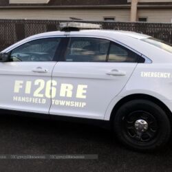 Vinyl lettering, 3m reflective graphics, Emergency vehicle graphics, Fire Dept lettering, morris county nj, kenvil nj