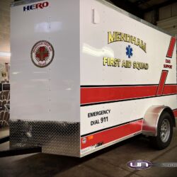 NJ Truck Lettering, UA graphics, Vinyl lettering, 3m reflective graphics, Emergency vehicle graphics, Fire Dept lettering, morris county nj, kenvil nj