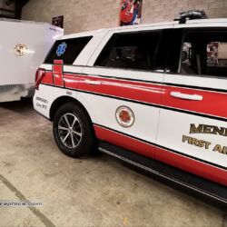 NJ Truck Lettering, UA graphics, Vinyl lettering, 3m reflective graphics, Emergency vehicle graphics, Fire Dept lettering, morris county nj, kenvil nj