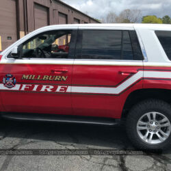 Vinyl lettering, 22k graphics, Emergency vehicle graphics, Fire Dept lettering, morris county nj, kenvil nj