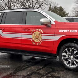 NJ Truck Lettering, UA graphics, Vinyl lettering, 3m reflective graphics, Emergency vehicle graphics, Fire Dept lettering, morris county nj, kenvil nj