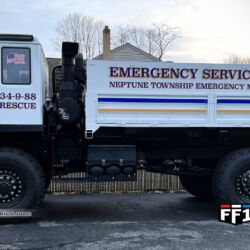 NJ Truck Lettering, UA graphics, UA wraps, Vinyl lettering, 3m reflective graphics, Emergency vehicle graphics, Fire Dept lettering, morris county nj, kenvil nj