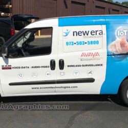 van graphics, vinyl lettering, fleet signs, vehicle signs, van decals, morris county, north jersey, kenvil nj