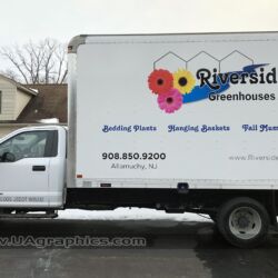 truck lettering, commercial vehicle signs, vinyl lettering, morris county nj, north jersey, vinyl graphics