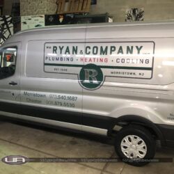 van graphics, fleet lettering, vinyl lettering, truck signs, commercial vehicle advertising, morris county nj, kenvil new jersey, NJ truck lettering