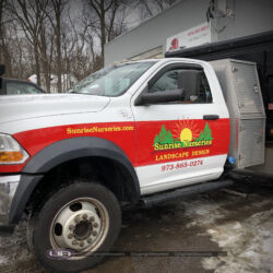 Vinyl lettering, truck graphics, commercial vehicle advertising, truck signs, morris county nj, kenvil nj
