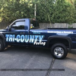 Vinyl lettering, truck graphics, commercial vehicle advertising, truck signs, morris county nj, kenvil nj