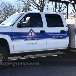 truck lettering, commercial vehicle signs, vinyl lettering, morris county nj, north jersey, vinyl graphics