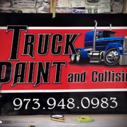 NJ Truck Lettering, UA graphics, Vinyl lettering, Morris county nj, kenvil nj
