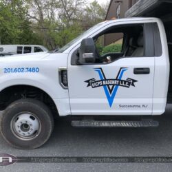 truck graphics, vinyl lettering, vehicle signs, north jersey, morris county, kenvil nj, new jersey lettering