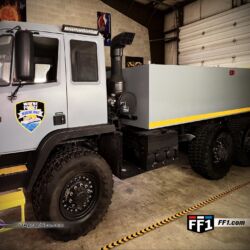 NJ Truck Lettering, UA graphics, Vinyl lettering, 3m reflective graphics, Emergency vehicle graphics, Fire Dept lettering, morris county nj, kenvil nj